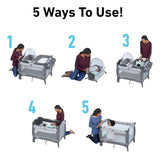 Graco Corralito Pack N Play Close2baby Derby Con Moisés Y Ca