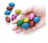 Huevos Dinosaurio X4 Nacen Y Crecen Con Agua Juguete Expande