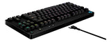 Teclado Logitech G Pro Rgb Switch Gx Clicky Blue Gaming Idioma inglés EE. UU.