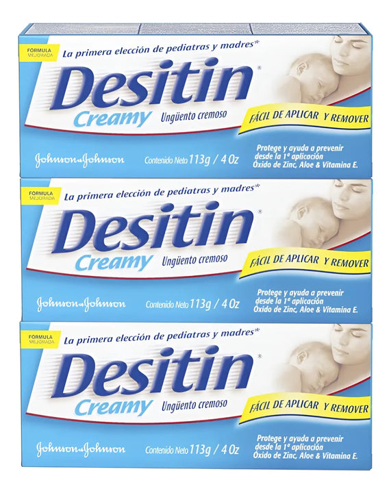 Crema Antipañalitis Desitin 3 Unidades /113 G