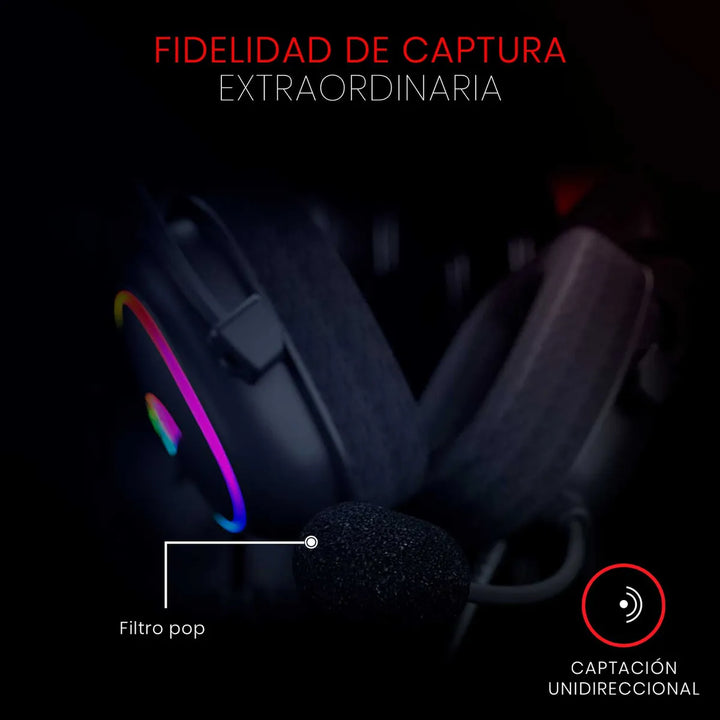 Auriculares Gamer Redragon Gamer Zeus X H510 Rgb Led Usb Negro