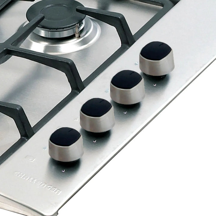 Estufa De Empotrar En Acero Inoxidable 4 Puestos De 58.5cm G