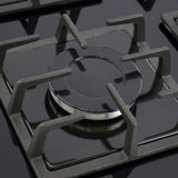 Estufa De Empotrar Vidrio Parrilla Hierro Fundido 5487 Gas Natural