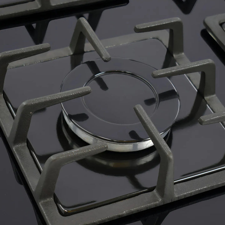 Estufa De Empotrar Vidrio Parrilla Hierro Fundido 5487 Gas Natural