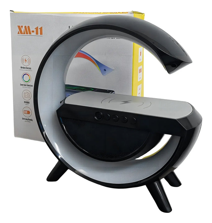 Lámpara de altavoz G Sound Box, cargador de inducción Rgb Bt A, color blanco