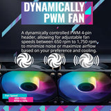 Enfriador de agua 360 mm Argb Masterliquid 360l Cooler Master