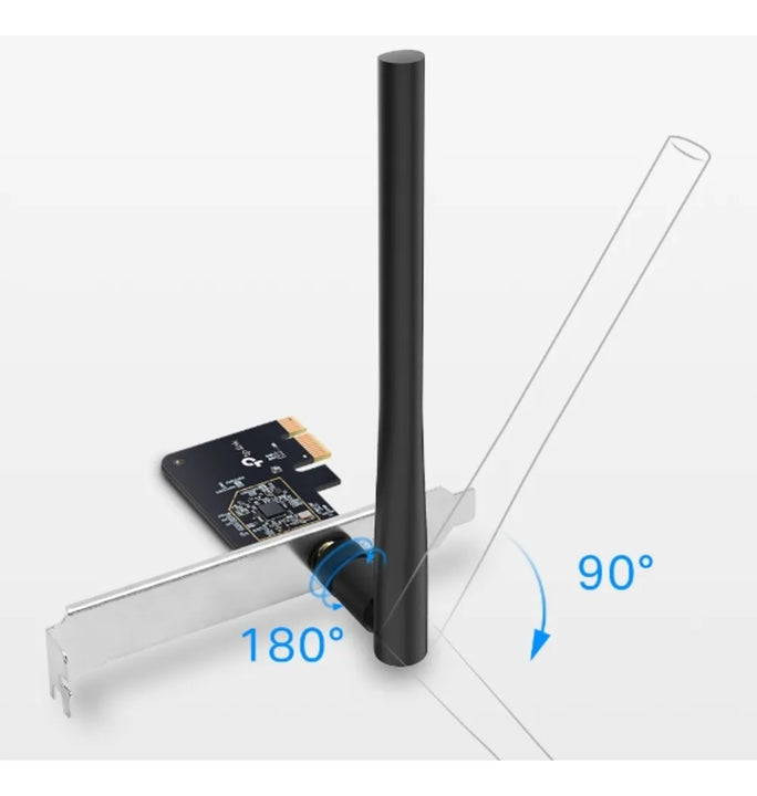 Adaptador Wifi Tp-link Pci Express Dualband Ac600 Archer T2e