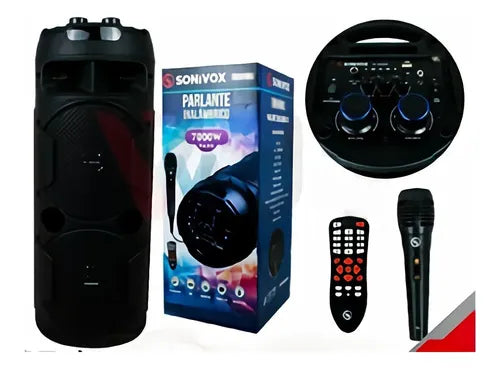 Parlante Profesional Torre De Sonido Bt Sonivox Vs-ss2590 Co Negro