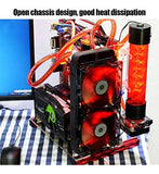 Atx / M-atx / Itx Soporte De Chasis Para Bricolaje Chasis Ab Red