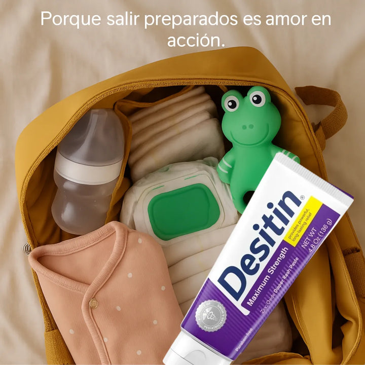 Desitin Morado Original Tubo Crema Protectora Bebé