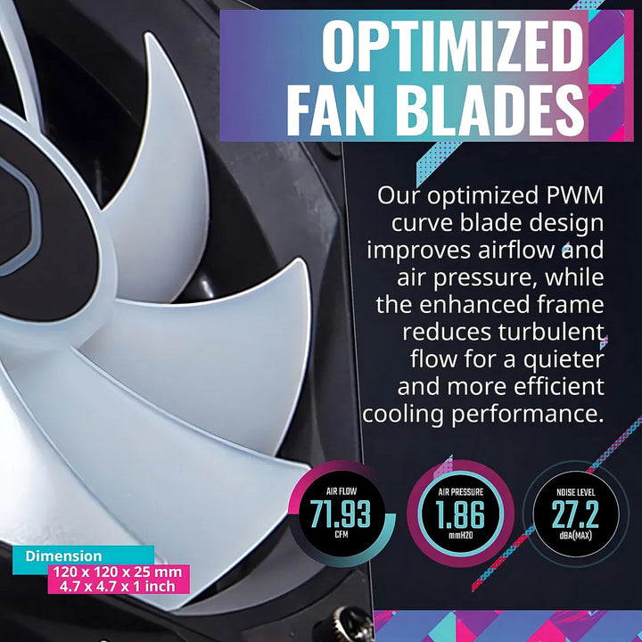 Enfriador de agua 360 mm Argb Masterliquid 360l Cooler Master