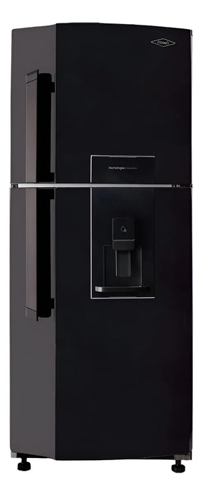 Nevera con freezer inverter Haceb NEV LIS 243 SE DA ME NC INV NEV LIS 243 SE DA ME NC INV color negro con capacidad de 243L