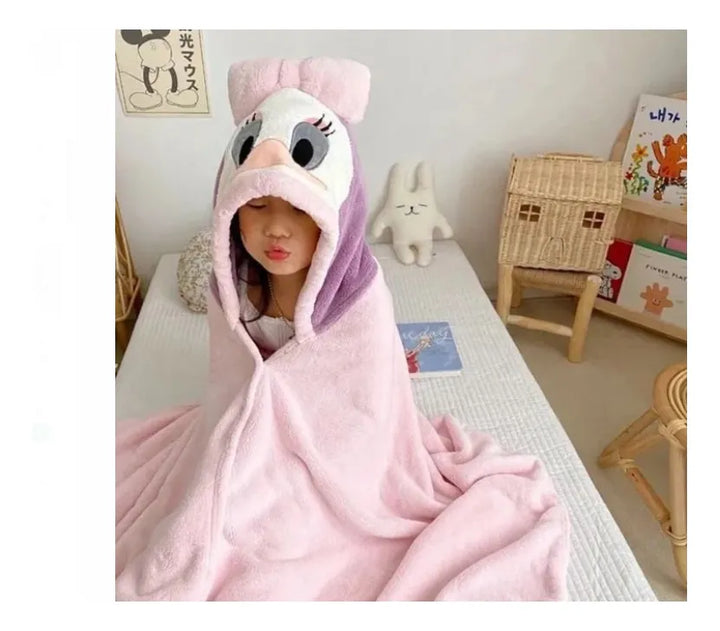 Toalla Capucha Niños Bebes Infantil Diseños Microfibra Viaje Rosa Toalla Infantil Baño Microfibra Aseo Natacion