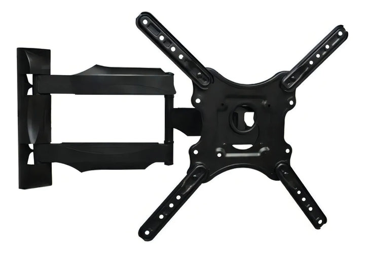 Base Soporte Pared Tv 32 A55 Pulgadas P4 Brazo Escualizable Color Negro