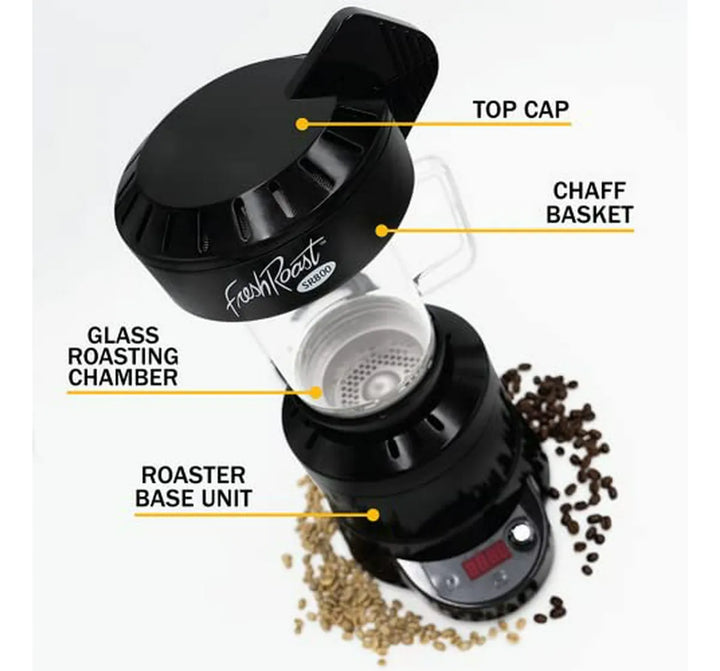 Tostador De Café Automático Sr800 - Control De Calor Variabl