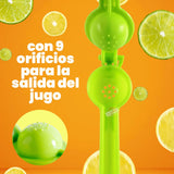 Exprimidor De Limon Manuel Plastico Citricos Cocina C159 Color Naranja