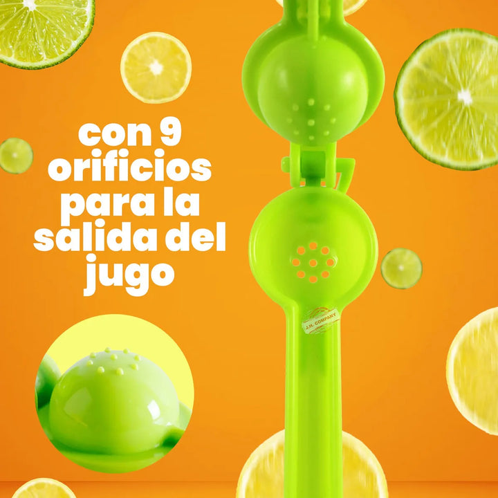 Exprimidor De Limon Manuel Plastico Citricos Cocina C159 Color Naranja