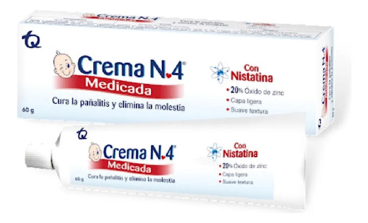 Crema #4 Medicada X 60 Gr.