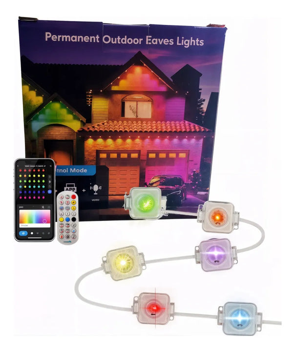 Instalacion Navideña Inteligente Permanente Alexa Google Multicolor