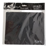 Alfombrilla Cuadrada Antideslizante Plano Mouse Pad Speed Negro