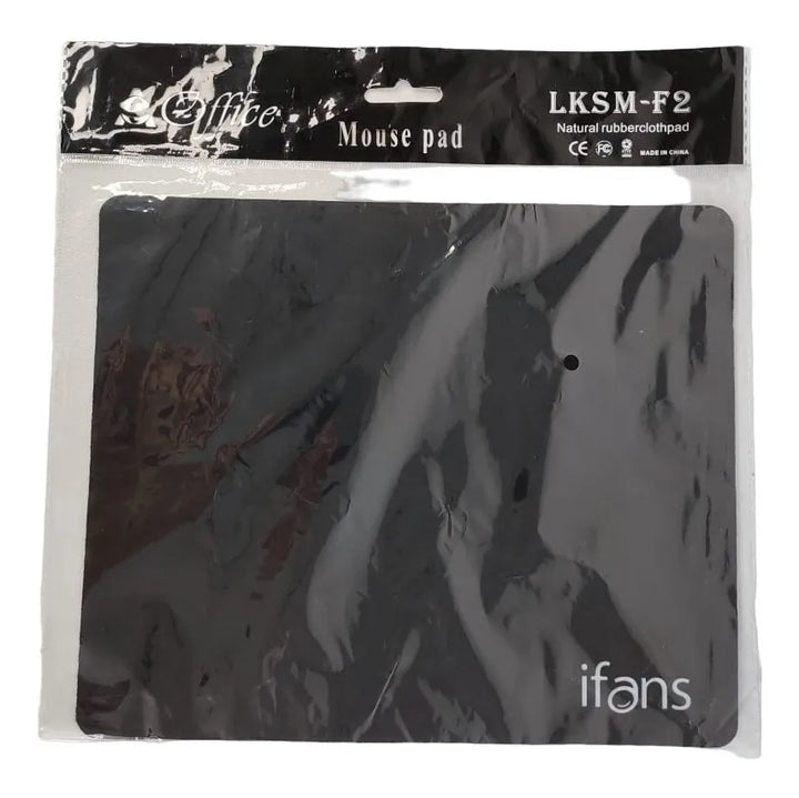 Alfombrilla Cuadrada Antideslizante Plano Mouse Pad Speed Negro