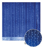 Luz Cascada 9x2 M De Caída 600 Leds Iluminación Navideña Azul 9x2m
