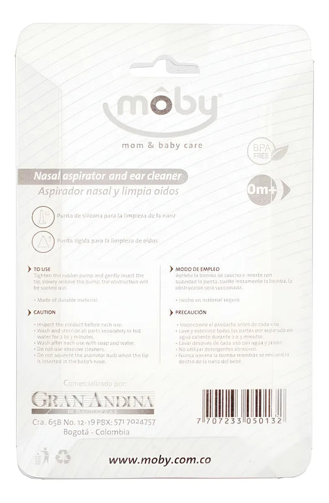 Aspirador Nasal Y De Oido Rebebitos Supreme