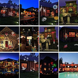 Proyector Navideño Luces Led Movimiento Exterior E Interior