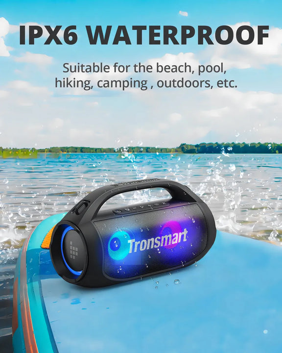 Tronsmart Bang Se Altavoz Bluetooth Portátil, Led Colorido Y