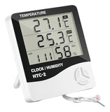Termohigrometro Digital Higrometro,termometro,reloj Alarma