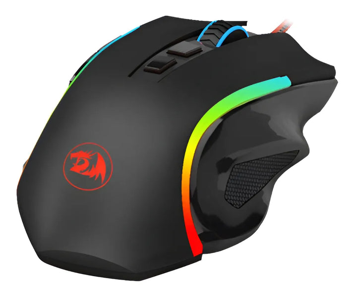 Kit Gamer Redragon Kumara K552 Español + Mouse Grifin Rgb Color Del Mouse Negro Color Del Teclado Negro