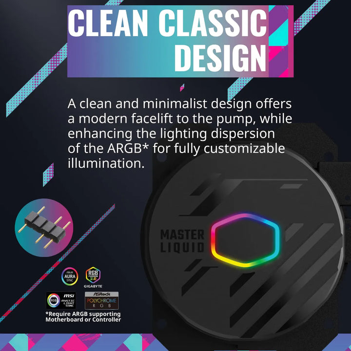 Coolermaster Masterliquid 360l Core 360mm Close-loop Aio