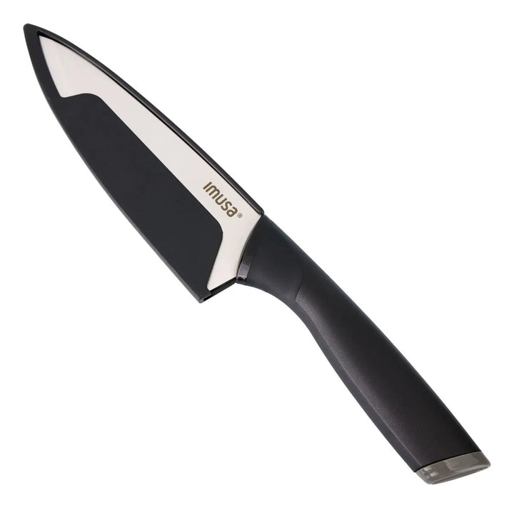 Cuchillo Chef 15cm Imusa Talent Acero Inoxidable Color Negro