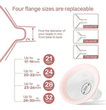 Extractores De Leche Eléctricos Dobles Ncvi portátil 4 modos y 9 niveles