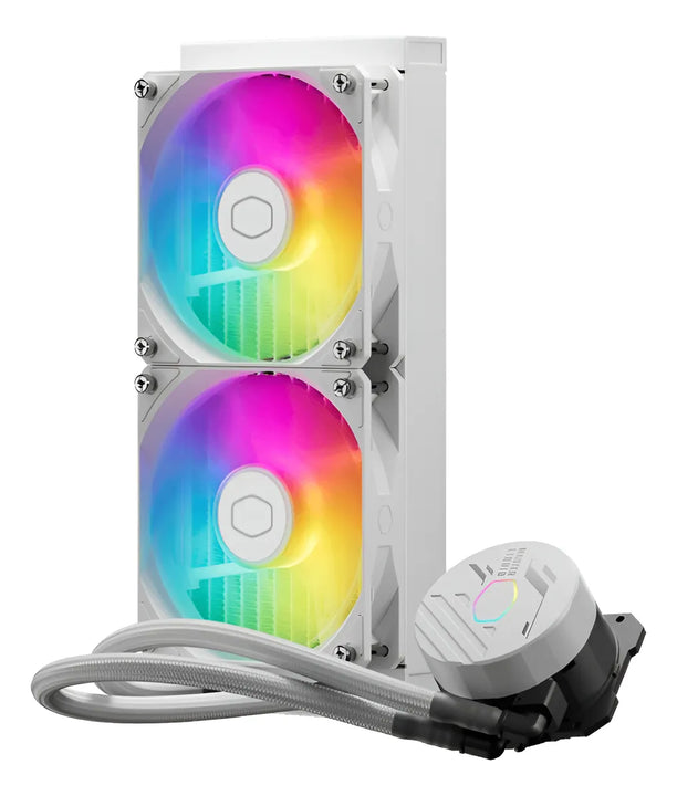 Refrigeracion Cooler Master Liquid 240l Core Argb Blanca