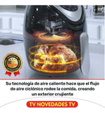 Freidora De Aire 3.2 Litros Digital Breivon Air Fryer Negro
