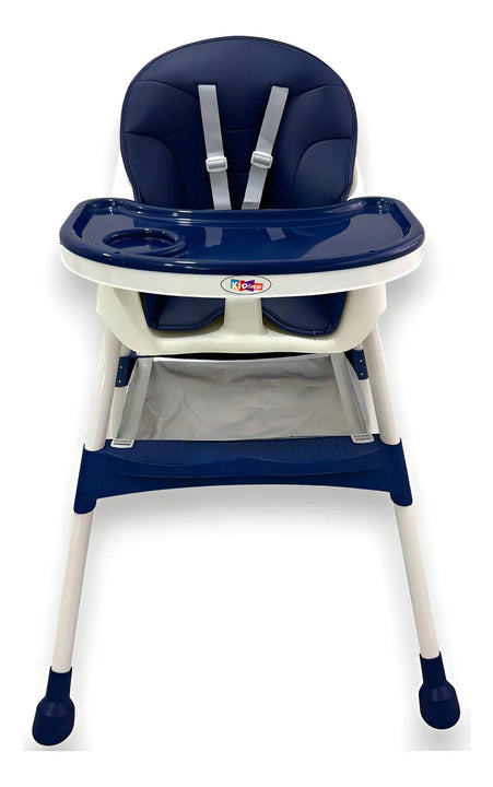 Silla De Comer 3 En 1 Kidshop Cy006 Plegable Azul