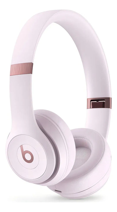 Audífonos Inalámbricos Beats Solo 4 - Rosa Algodón Color Rosa Claro Luz Blanco