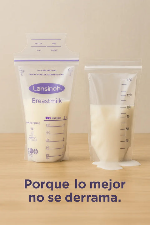 Bolsas Almacenamiento Leche Materna Lansinoh | 100 Unidades
