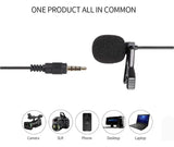 Microfono Corbata Jack 3.5 Clip Grabar Audios Videos Celular