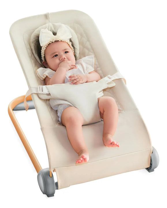 Moisés Para Bebés Fodoss Gorila Ergonómico Color Beige