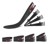 Plantillas Aumento Altura Estatura 3-7cm Zapatos Color Negro Tamaño De La Plantilla Ajustable