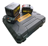 Pistola Impacto Inalambrica 1/2 Con 2 Baterias Y Herramienta