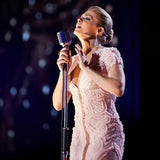 Micrófono Unidyne Shure Super 55 Color Cromado/Azul