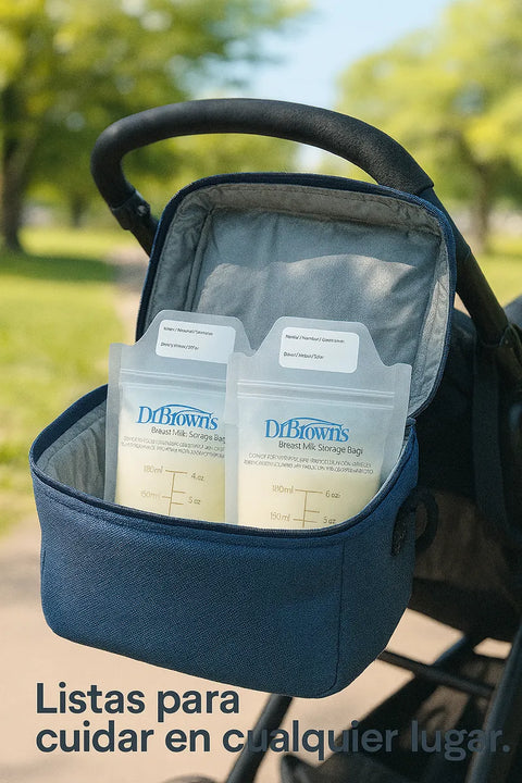 Bolsas Leche Materna 180 Ml Dr Browns 100 Unidades Sin Bpa
