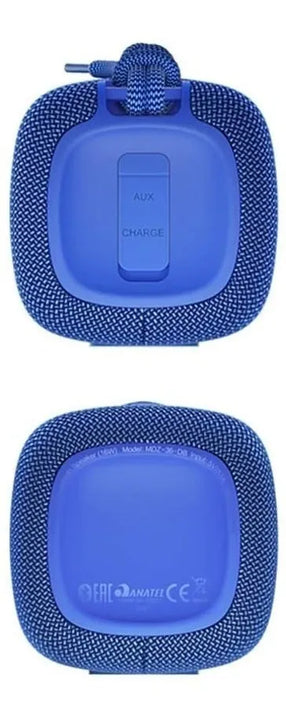 Caja de sonido Bluetooth amplificada portátil Xiaomi 16w azul. Color: azul