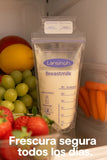 Bolsas Leche Materna Lasinoh 180ml Pre-esterilizada 100 Und