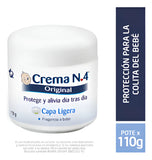 Crema Anti Pañalitis Crema N4 Original X 110 Gr Multicolor