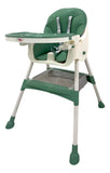 Silla De Comer 3 En 1 Kidshop Cy006 Plegable Green
