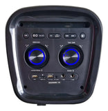 Parlante Portátil Bluetooth Boombox Nia An-2045 Negro